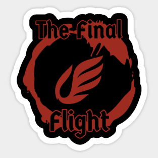 The Final Flight Sticker